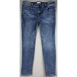 Lane Bryant Flex Magic Waistband High Rise Skinny Jeans Women's 16 Stretch